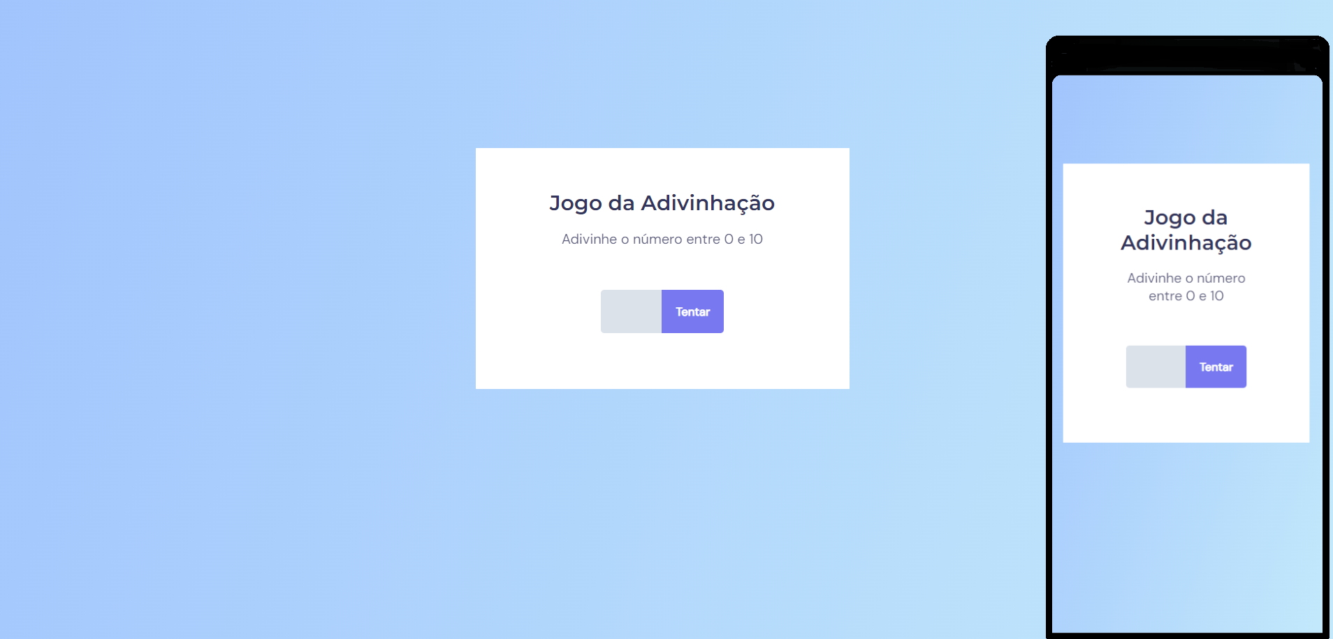 Projeto Jogo da Adivinhação