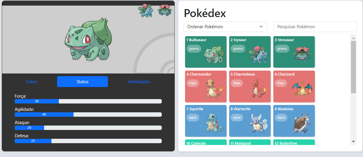 Projeto Pokedex